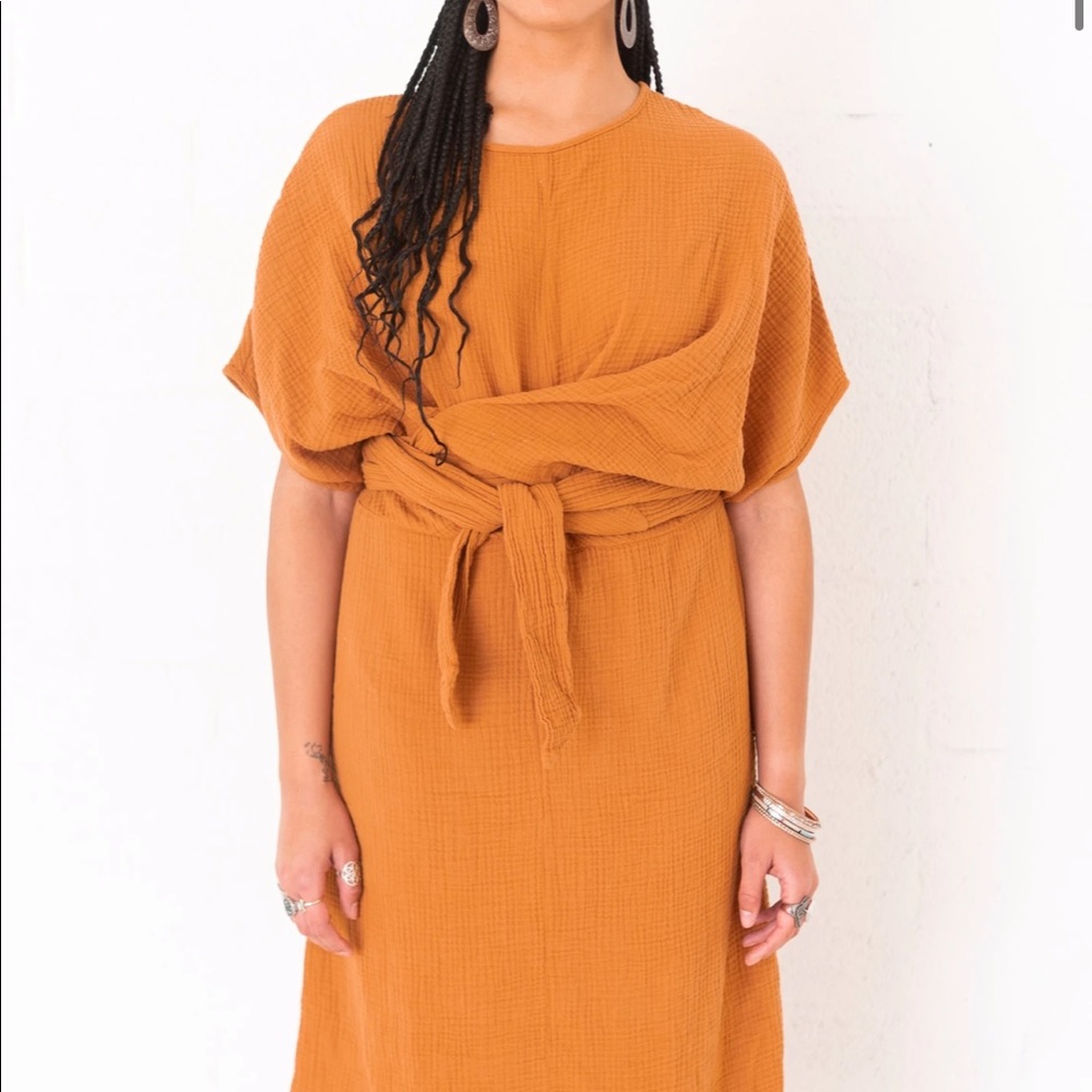 Suunday Dolman Dress Meerkat Size XL